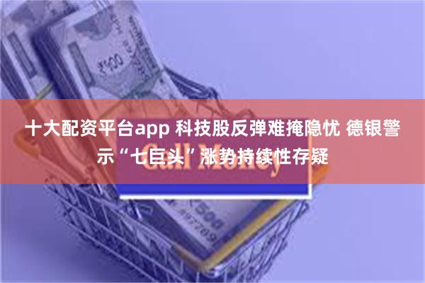十大配资平台app 科技股反弹难掩隐忧 德银警示“七巨头”涨势持续性存疑
